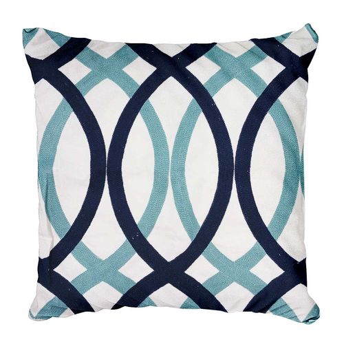 Capa de Almofada Linhas 43cm Poliéster Multiart