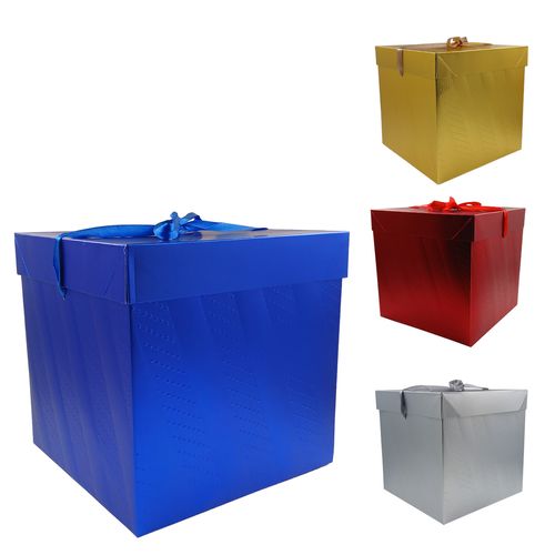 Caixa P/ Presente 30x30cm em Papel Amigold