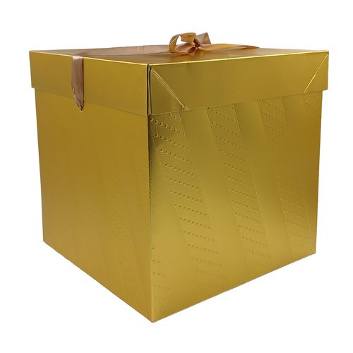 Caixa P/ Presente 30x30cm em Papel Amigold