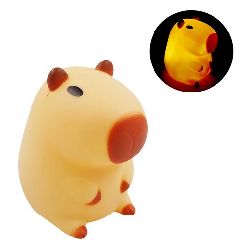 Luminária Capivara 8x8cm em Plastico Moment