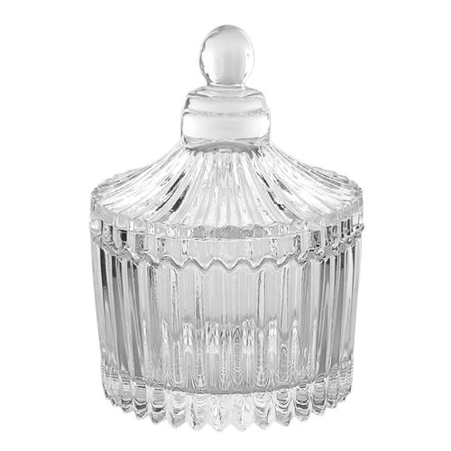 Potiche Diamond 6,8x6,4cm em Vidro Amigold