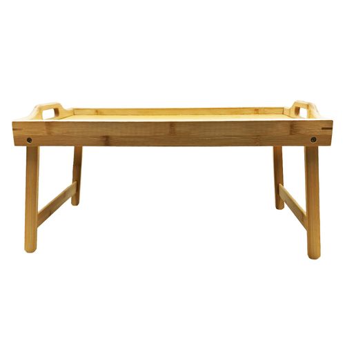 Bandeja Decorativa C/ Pé 50x30cm em Bambu FWB