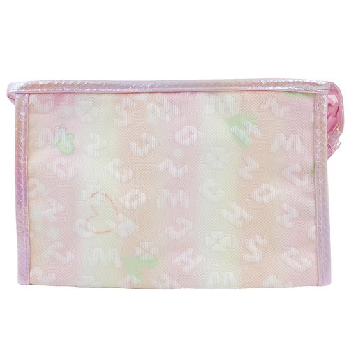 Nécessaire Letras 15x23cm em Poliéster Rubys