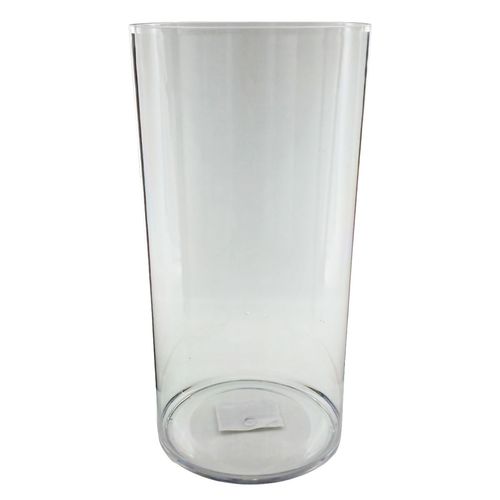 Vaso Decorativo Tubo 29x15cm em Plastico Dcarte