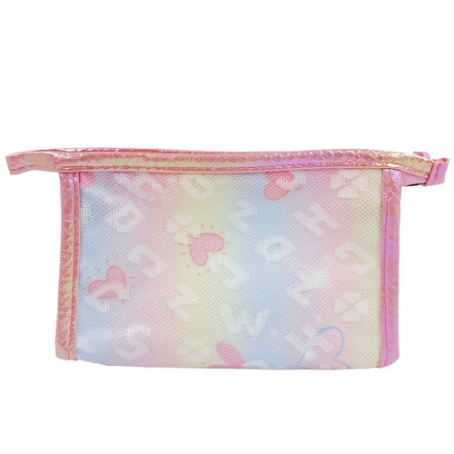 Kit Nécessaire 2 Peças 19x13cm em Poliéster Rubys