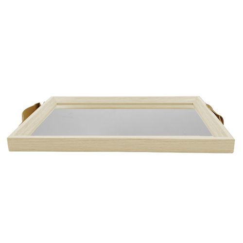 Bandeja Espelhada Retangular 30cm em MDF Dcarte