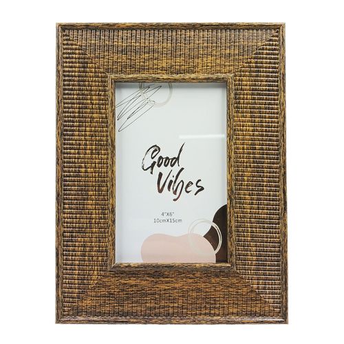 Porta Retrato Good Vibes 10x15cm Em Plástico Livon