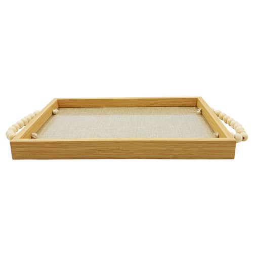 Bandeja Retangular 32x23cm em MDF Dcarte