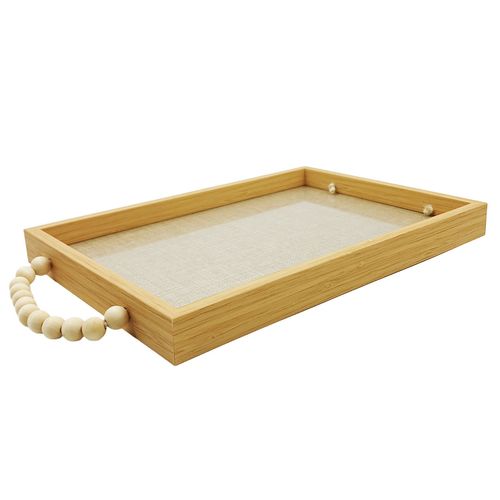 Bandeja Retangular 32x23cm em MDF Dcarte