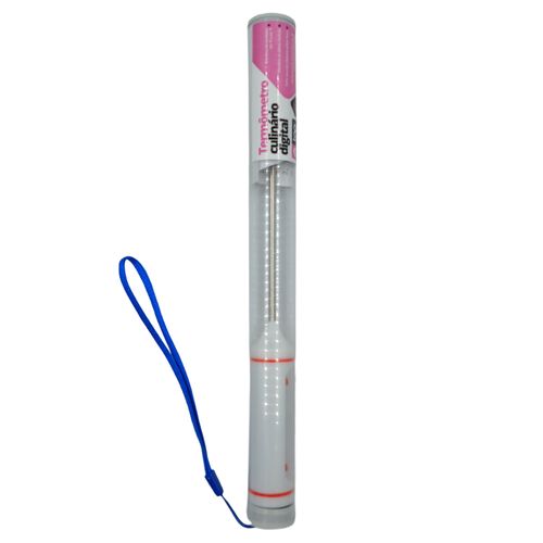 Termômetro Culinário Digital 24cm em Aço Inox Top Util