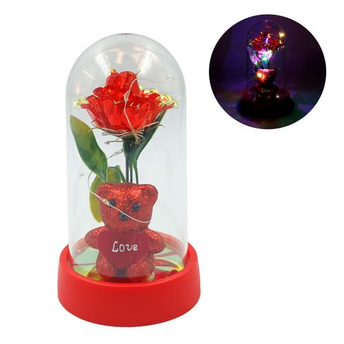 Luminária Cúpula Love 15cm em Plástico Interponte