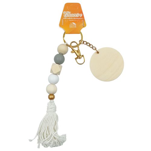 Chaveiro Bag Charms 21cm em Madeira Interponte