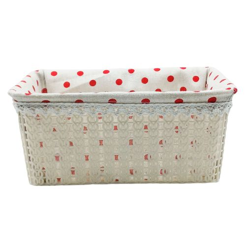 Cesto Organizador 24x17cm em Plastico Interponte