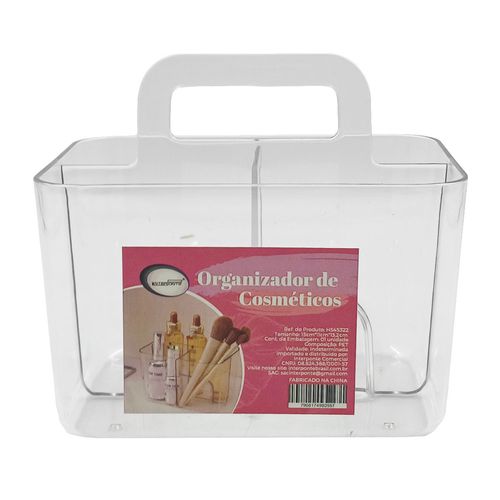 Organizador de Cosmético 15cm em Plástico Interponte