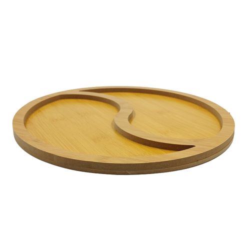 Bandeja Redonda 29cm Em MDF Top Útil