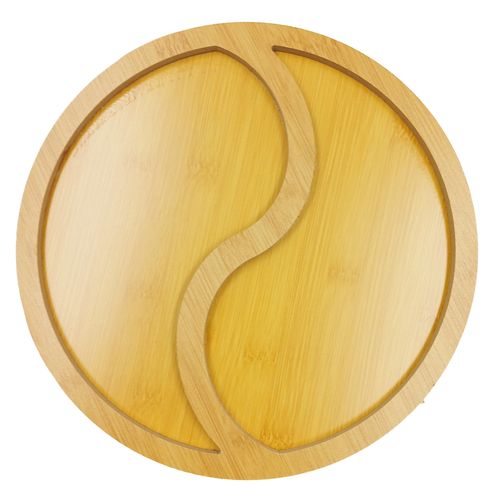 Bandeja Redonda 29cm Em MDF Top Útil