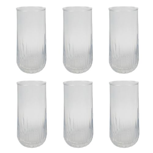 Jogo de Copos Pasabahce  6 Peças 360ml em Vidro Fullfit