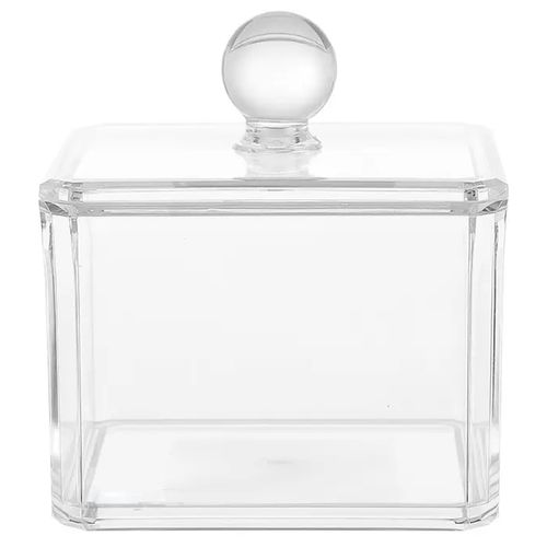 Porta Cotonete 8x10cm em Acrílico Interponte