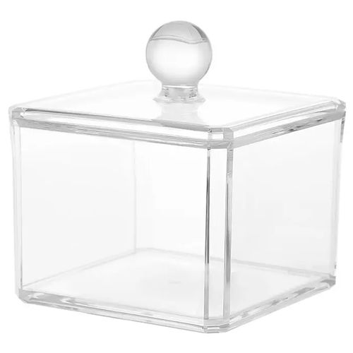 Porta Cotonete 8x10cm em Acrílico Interponte