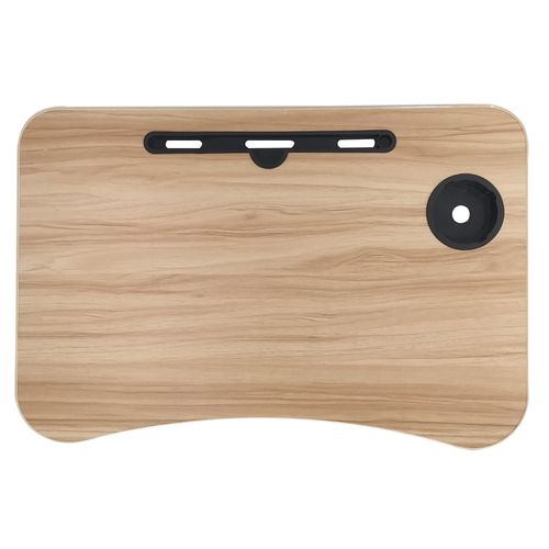 Mesa P/ Notebook Portátil C/ Porta Copo 40x60cm em MDF Livon