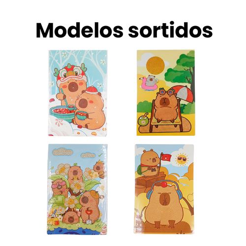 Kit Pintura Diamante 35x20cm em Papel Michael Judi