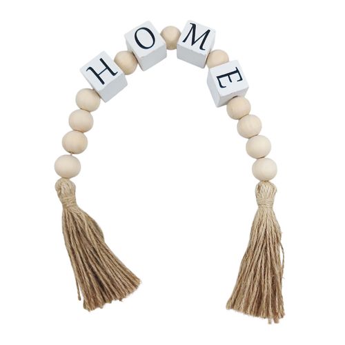 Colar de Mesa Decorativo 20cm em Madeira Megagift