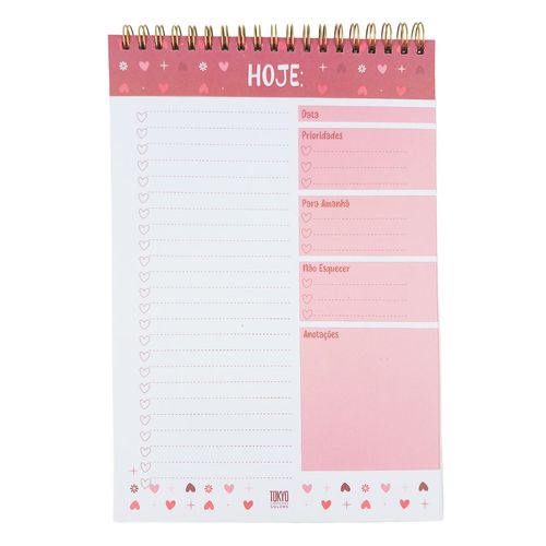 Planner de Anotações 24x17,5cm em Papel Multiart