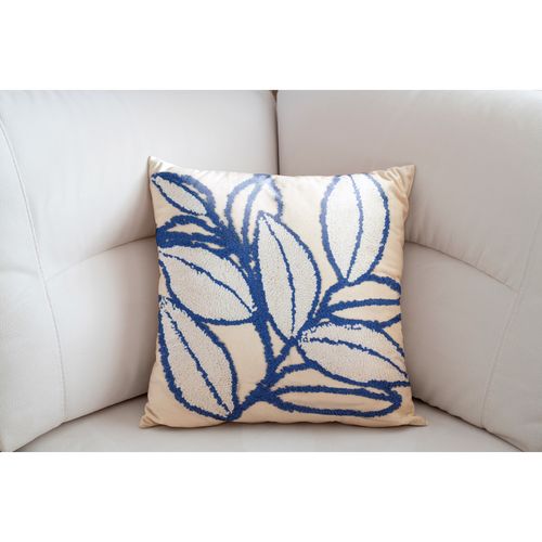 Capa P/ Almofada Relevo 43x43cm em Poliéster Multiart