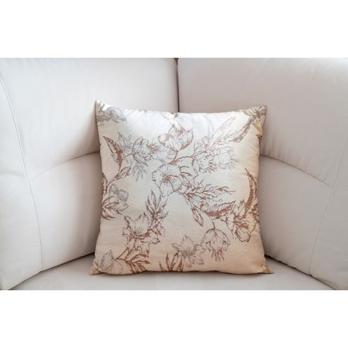 Capa P/ Almofada Relevo 43x43cm em Poliéster Multiart