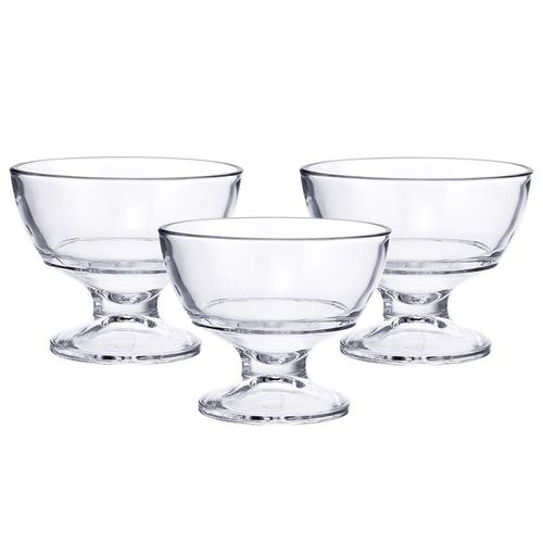 Jogo De Taças 3 Peças 200ml em Vidro Hauskraft