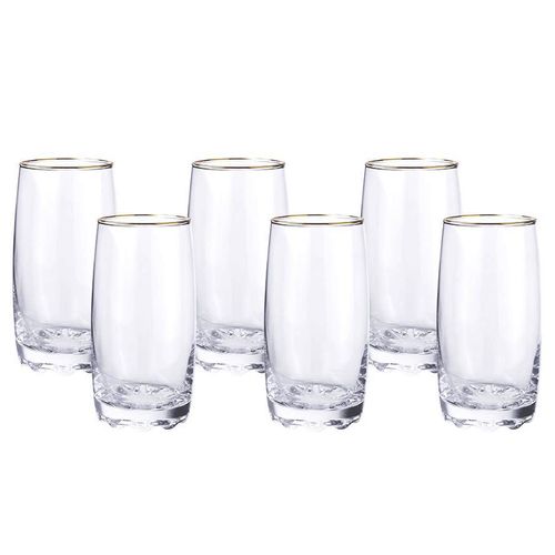 Jogo de Copos Albany 6 Peças 400ml em Vidro Hauskraft