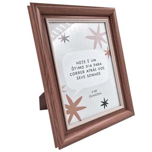 Porta Retrato Decorativo 15x20cm em Plástico Livon