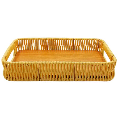 Bandeja Tramada 30x20cm em Plástico Livon