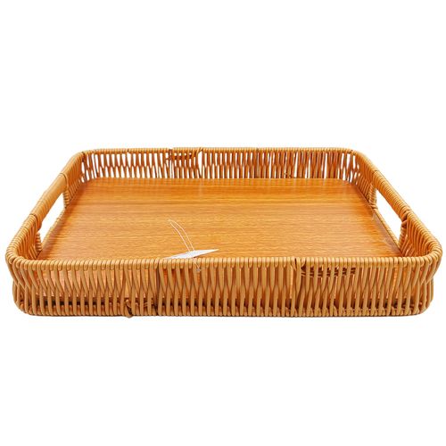 Bandeja Tramada 26x16cm em Plástico Livon