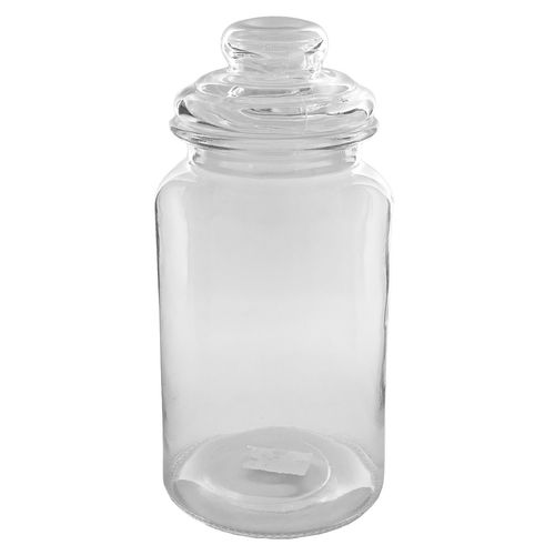 Pote Hermético C/ Tampa 1,3L em Vidro Ruvolo
