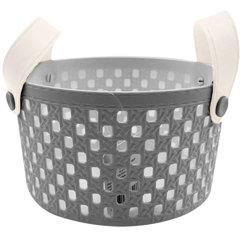 Cesto Organizador C/ Alça 18x10cm em Plástico Livon