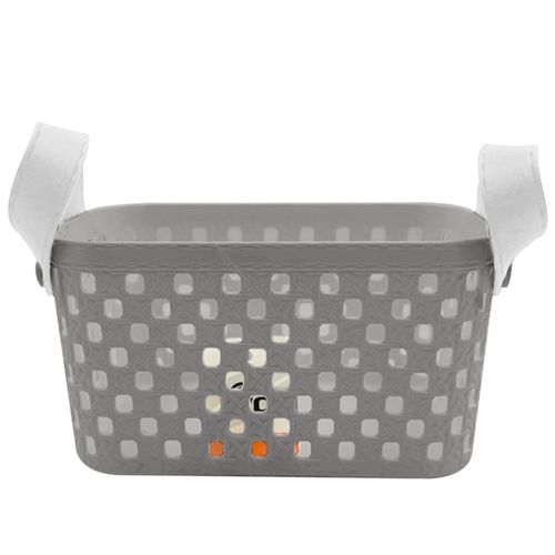 Cesto Organizador C/ Alça 19x13cm em Plástico Livon