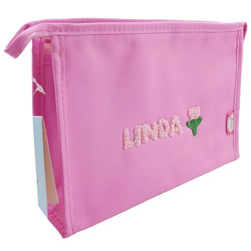 Nécessaire Feminina 19x12cm em Poliéster Qualis