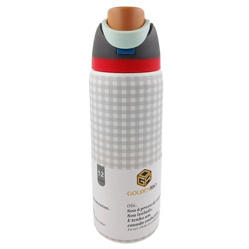 Garrafa Isotérmica 800ml em Aço Inox Golden Rio
