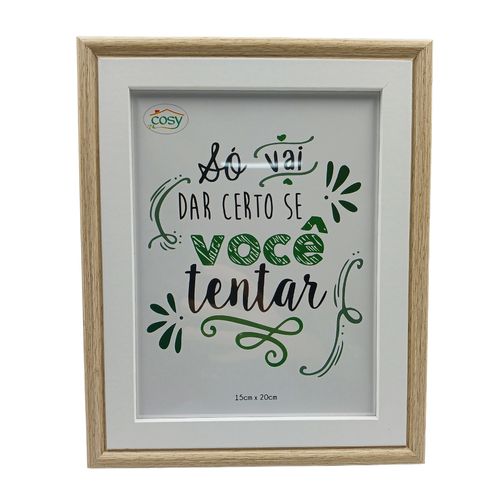 Porta Retrato 15x20cm Plástico Fu Xing