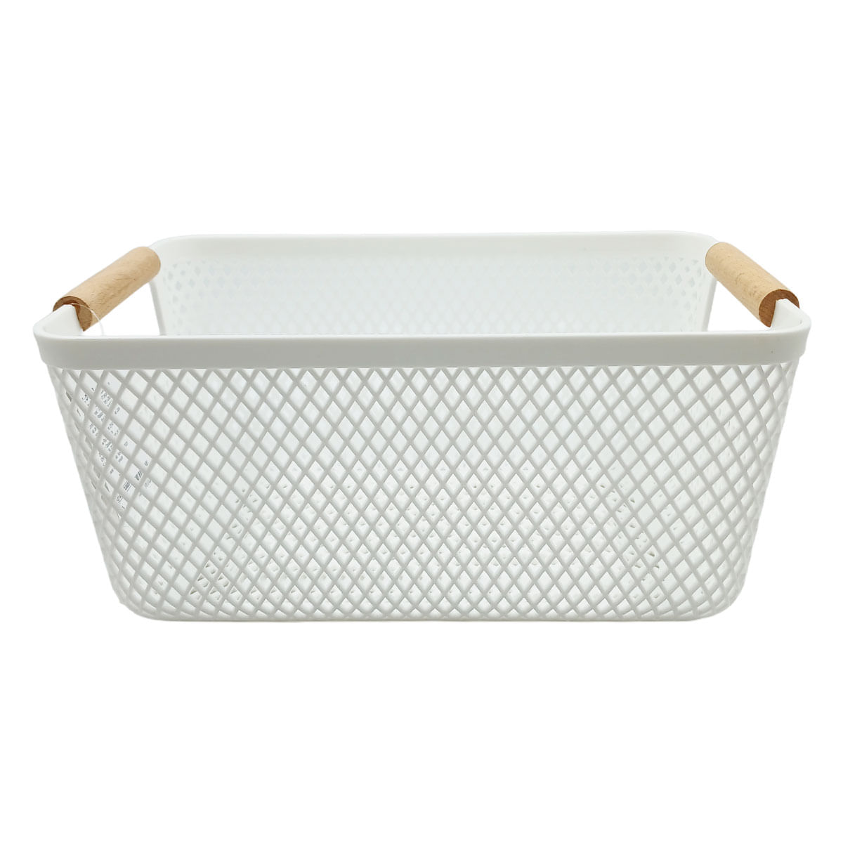 Cesto Organizador Multiuso 12x26cm em Plástico Fu Xing