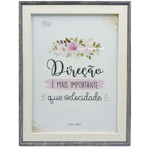 Porta Retrato 15x20cm em Plástico Fu Xing