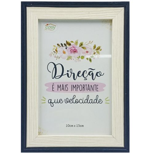 Porta Retrato 10x15cm Plástico Fu Xing