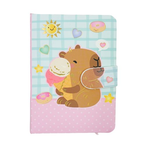 Caderno Capivara 13x9cm 96 Folhas em Papel Dcarte