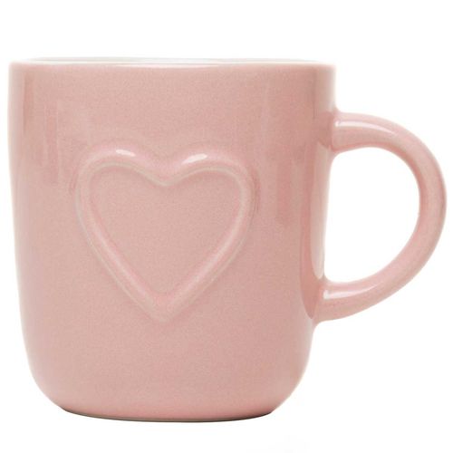 Caneca Heart 170ml em Cerâmica Lyor