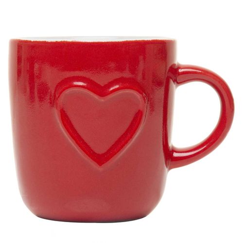 Caneca Heart 170ml em Cerâmica Lyor
