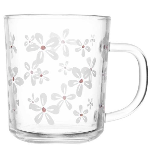 Jogo de Canecas 2 Peças 220ml em Vidro Lyor