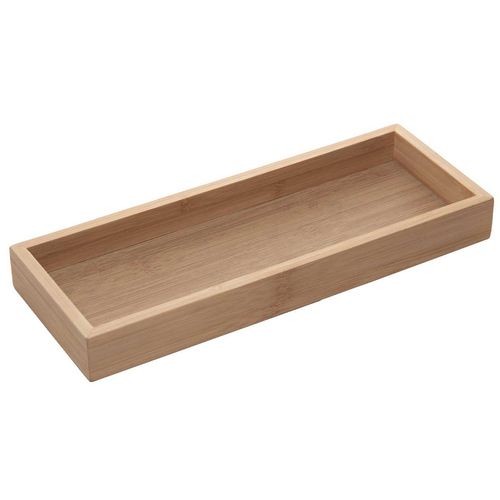Bandeja Decorativa 28x10,5x3cm em Bambu Lyor