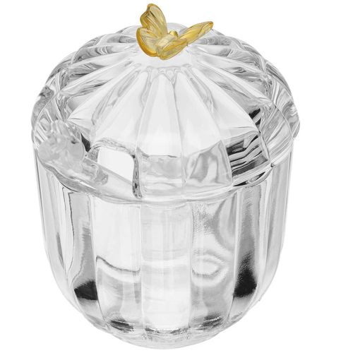 Meleira C/Pegador Butterfly 8x9,5cm em Cristal Lyor