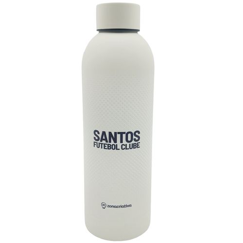 Garrafa Santos 400ml em Inox Zona Criativa